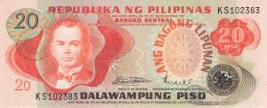 Philippinen 20 Piso 1978 p162a